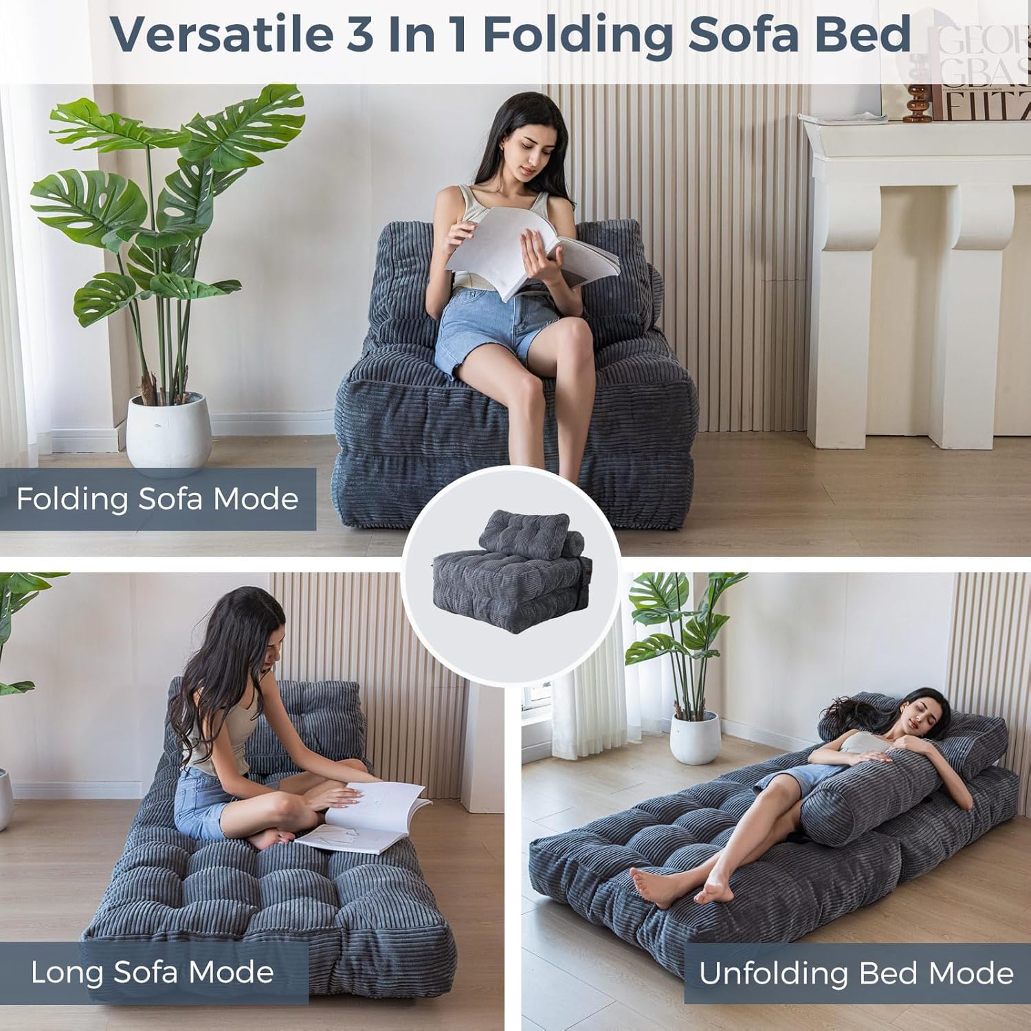 MAXYOYO folding sofa bed