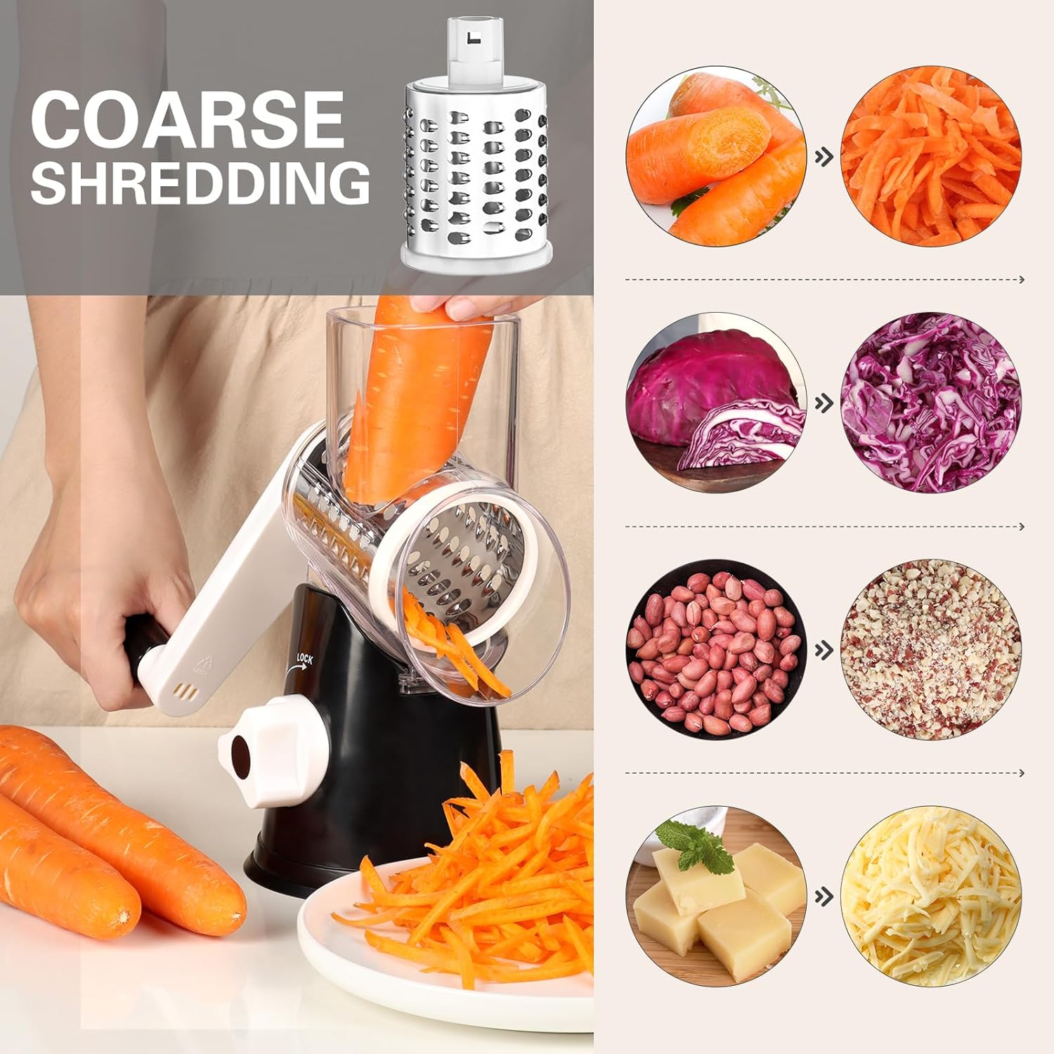 rotary cheese grater