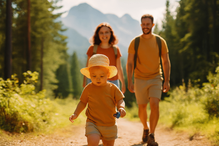 outdoor vacation ideas with a toddler