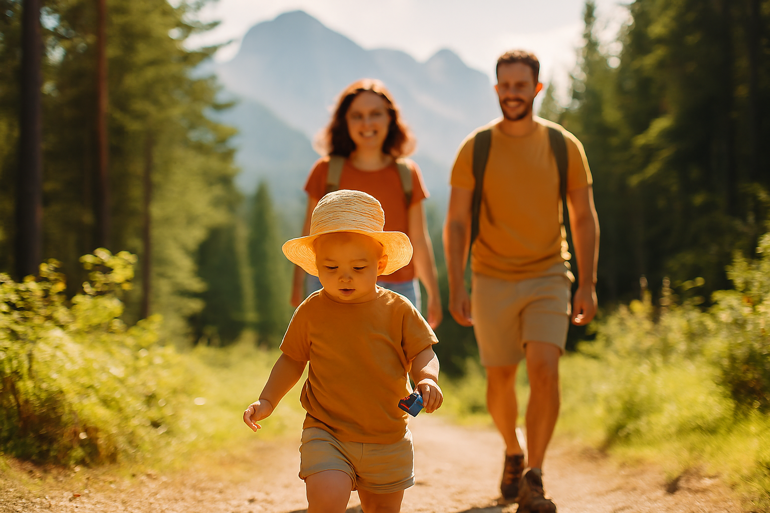 outdoor vacation ideas with a toddler