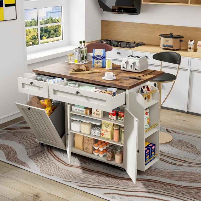 rolling kitchen island